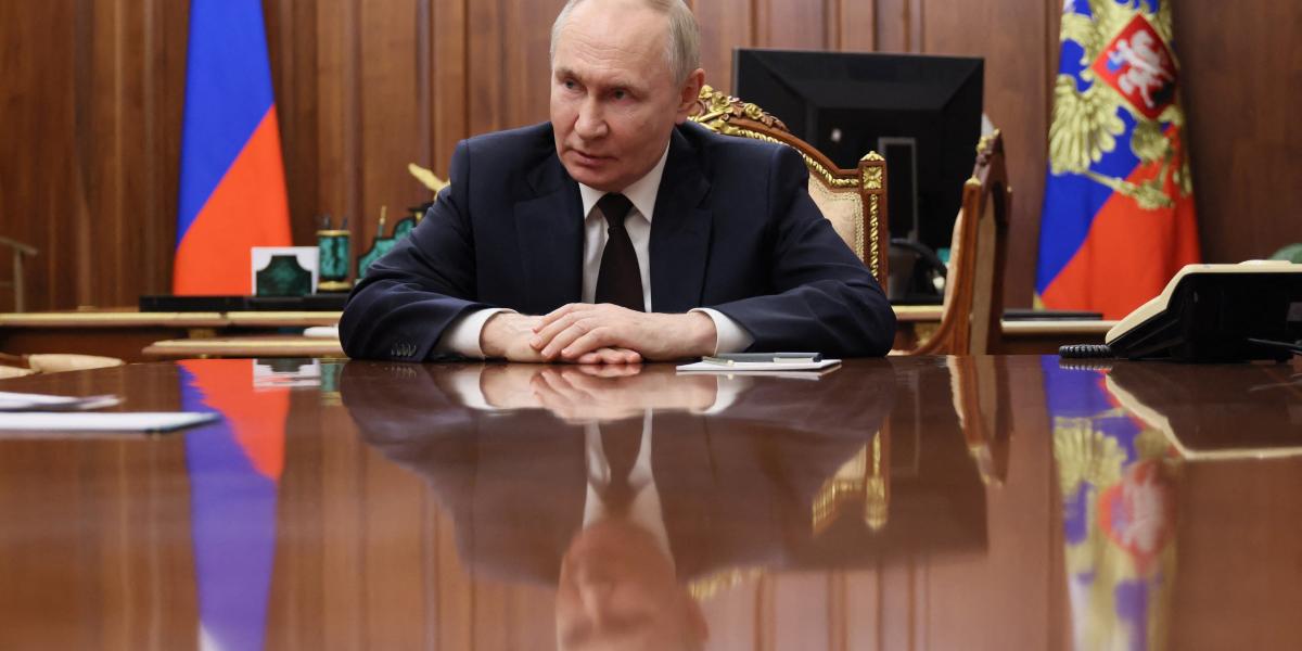 Vlagyimir Putyin 2025. július 7-én