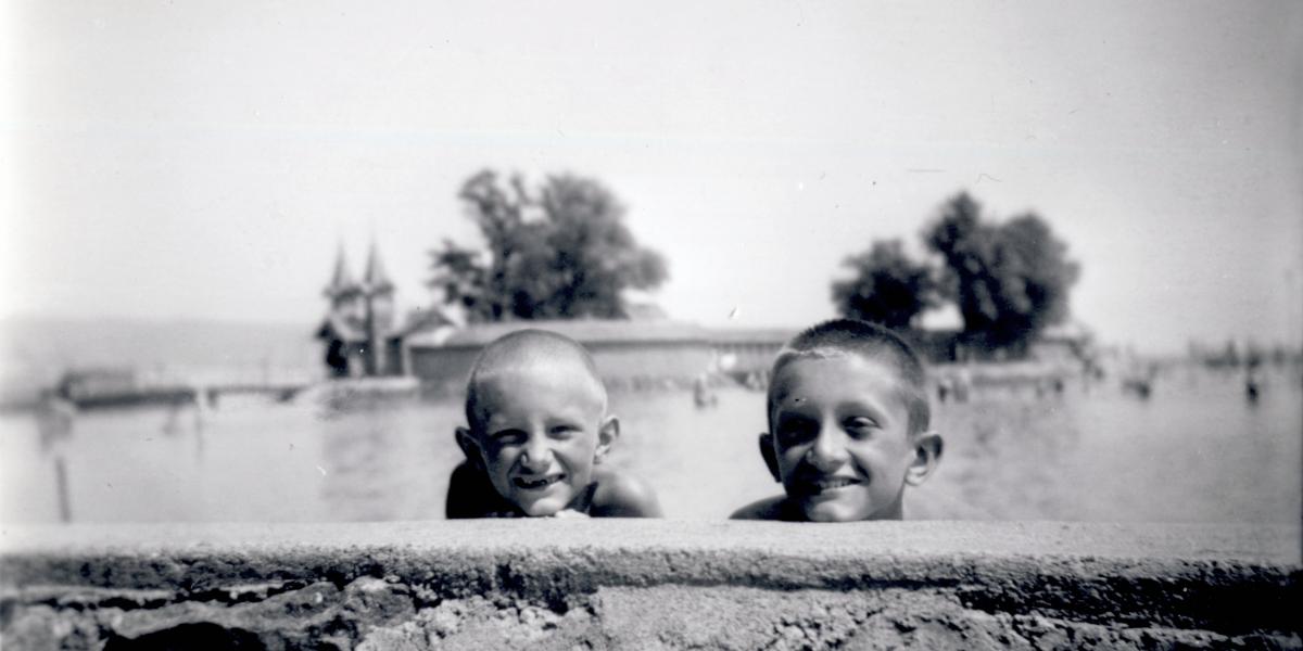 Keszthelyi strand, 1933.