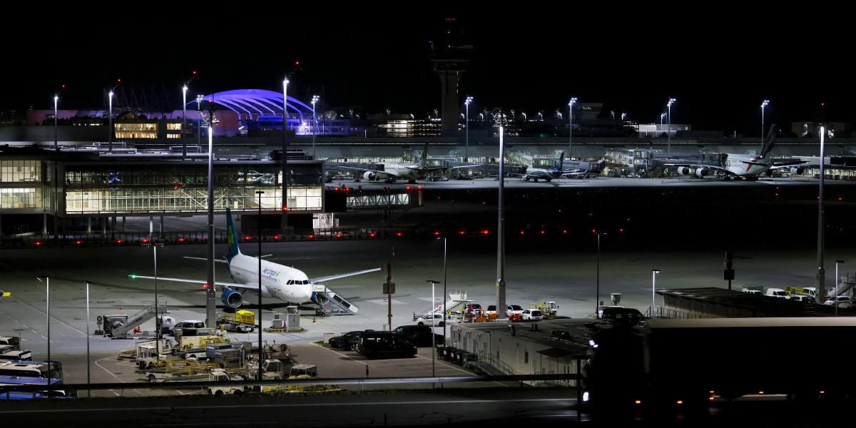 Az Airlingus légitársaság egyik veszteglésre ítélt járata 