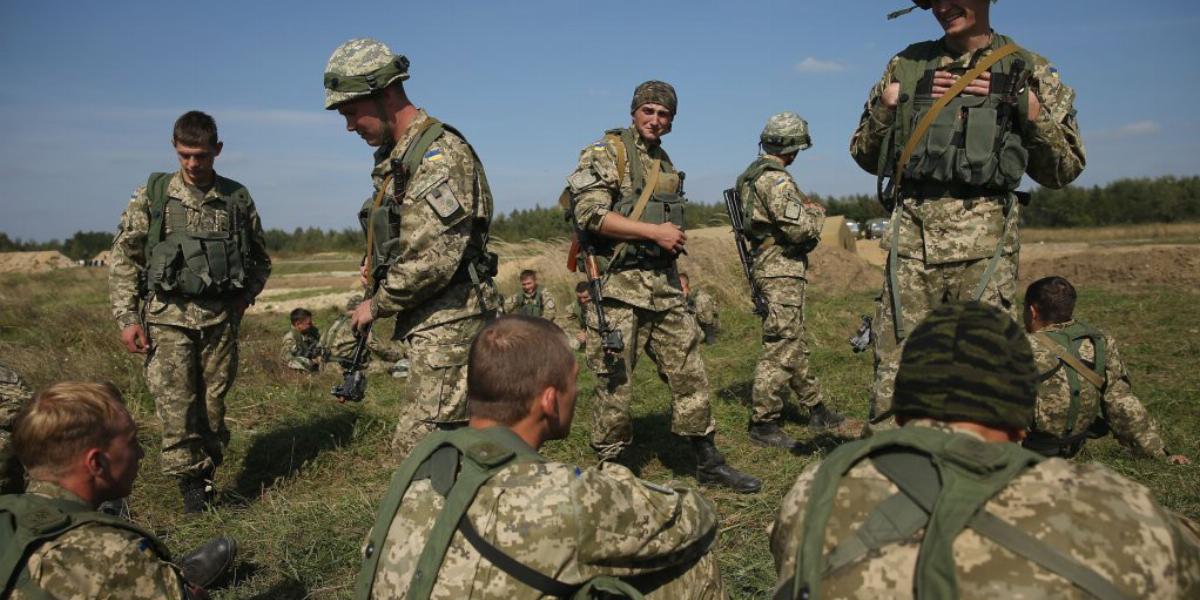 Ha sikerrel járnak az asztanai tárgyalások, az ukrán katonák is letehetik a fegyvert FOTÓ: EUROPRESS/GETTY IMAGES/SEAN GALLUP