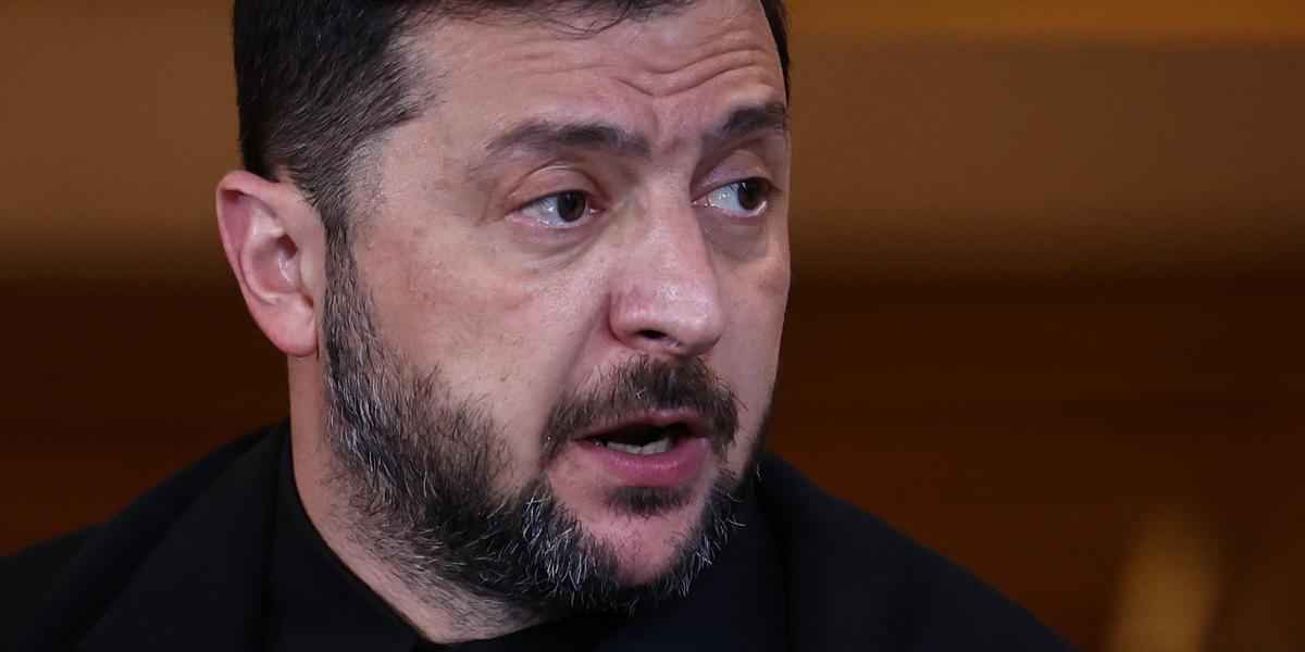 Volodimir Zelenszkij ukrán elnök