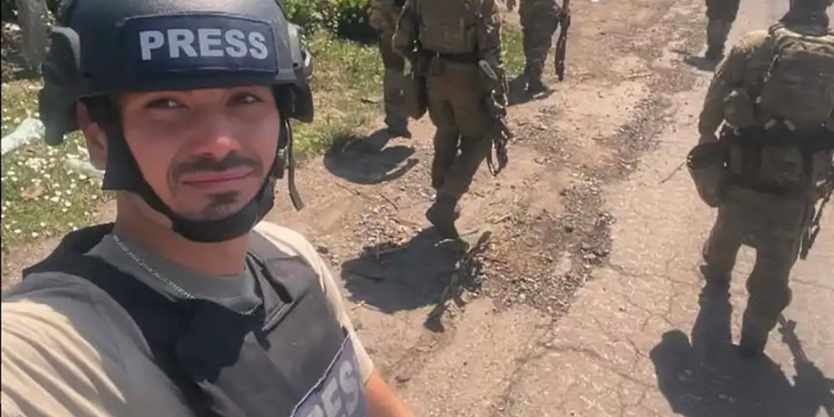 Ibrahim Naber, a Die Welt riportere az ukrán fronton - Korábbi felvétel 