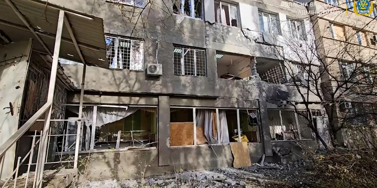 A herszoni gyermekkórház október 29-én 