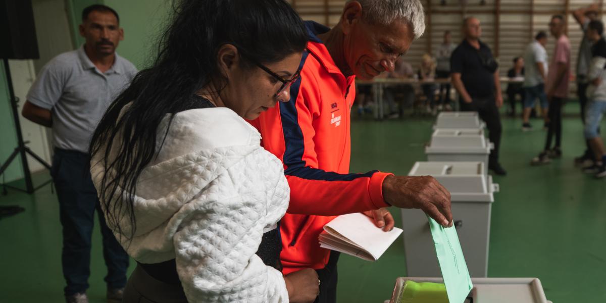 Szavazás a 2024-es választáson Tiszaburán. Azóta két időközi is volt