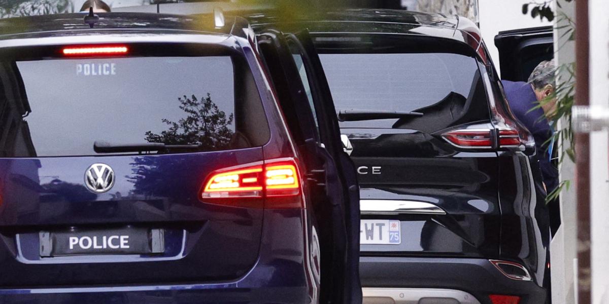 Nicolas Sarkozy hazaérkezése november 10-én 