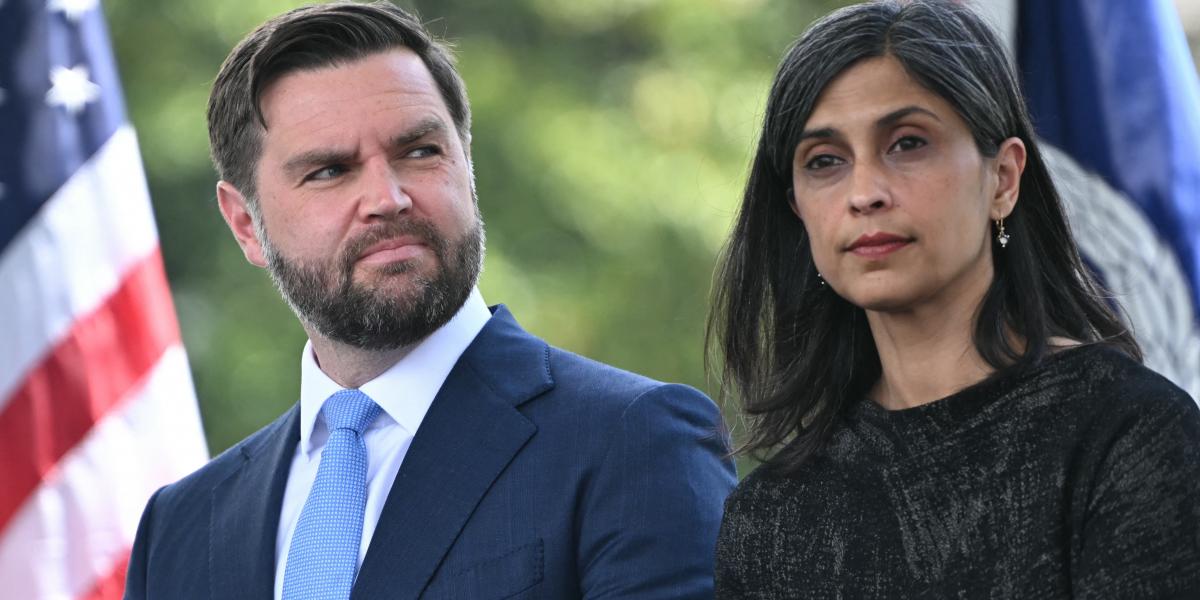 J.D. Vance és felesége Usha Vance