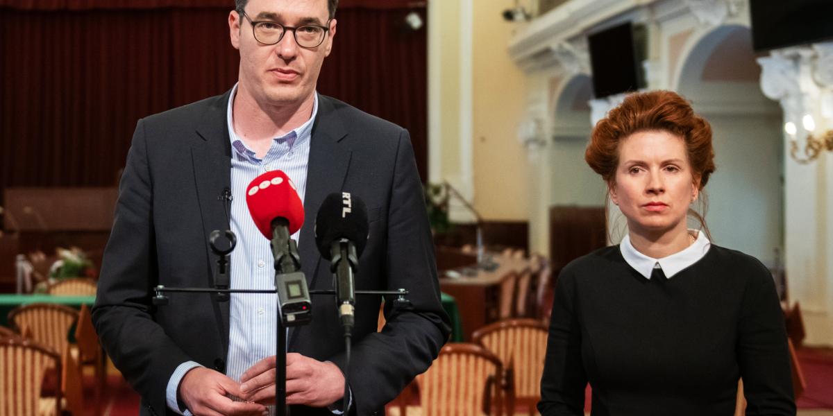 Karácsony Gergely és Tüttő Kata 2020-ban