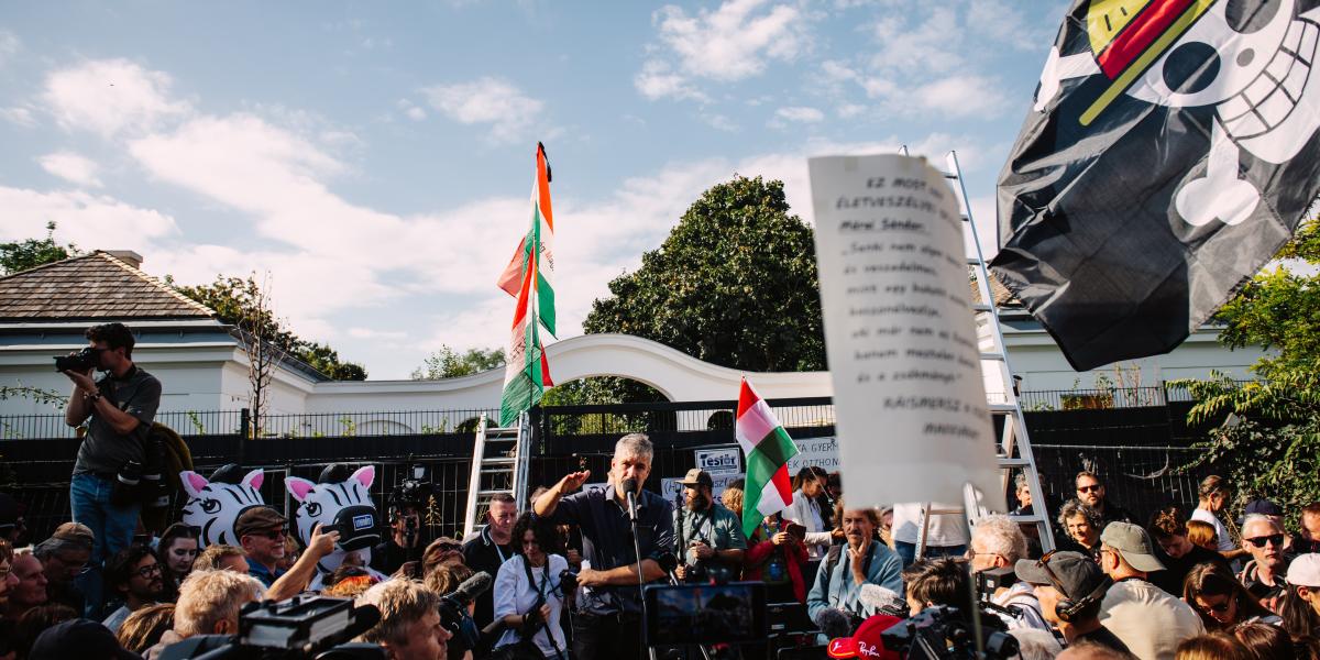 Hadházy Ákos Hatvanpusztán szeptember 27-én