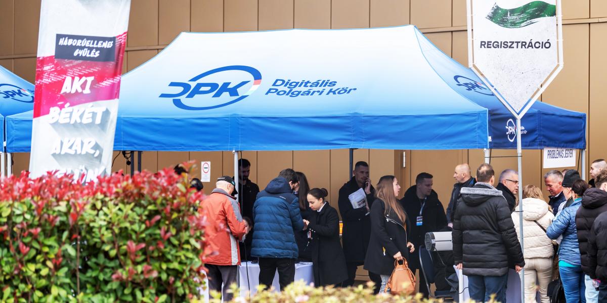 Fideszes DPK gyűlés Győrben november 15-én.