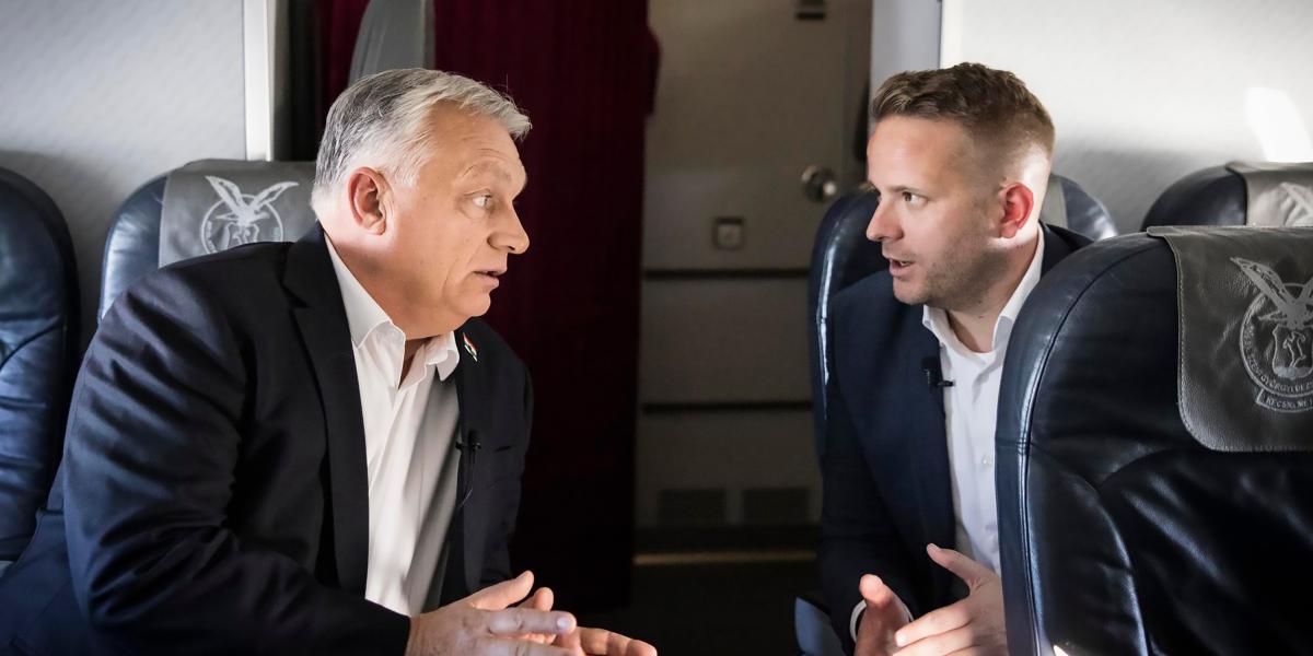 Orbán Viktor és Bohár Dániel