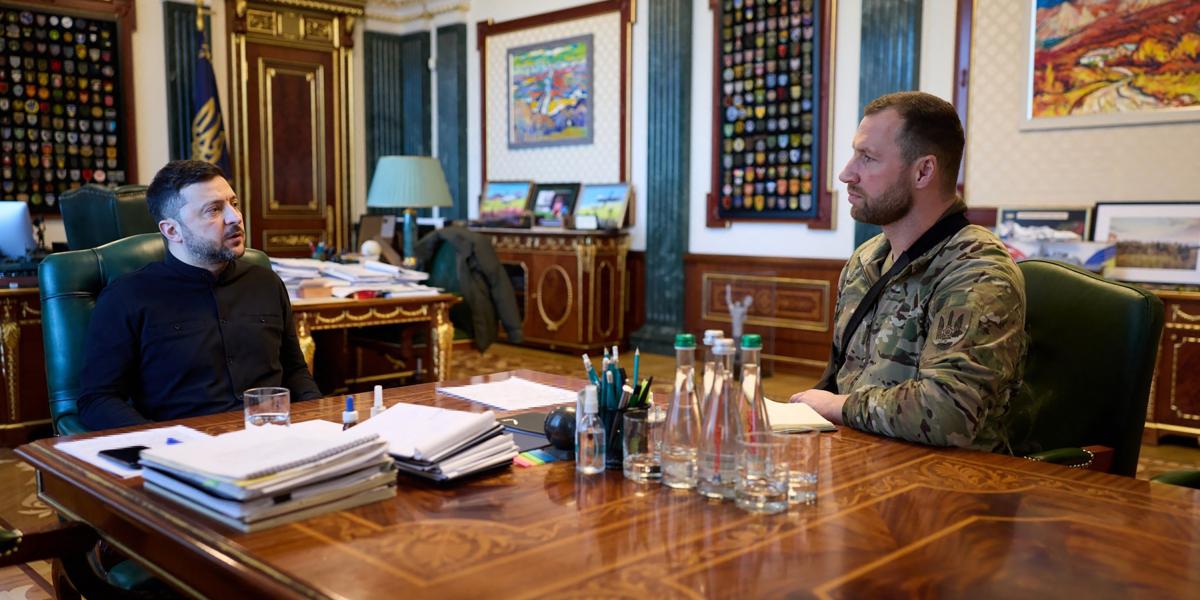 Az ukrán elnök az SZBU megbízott vezetőjével