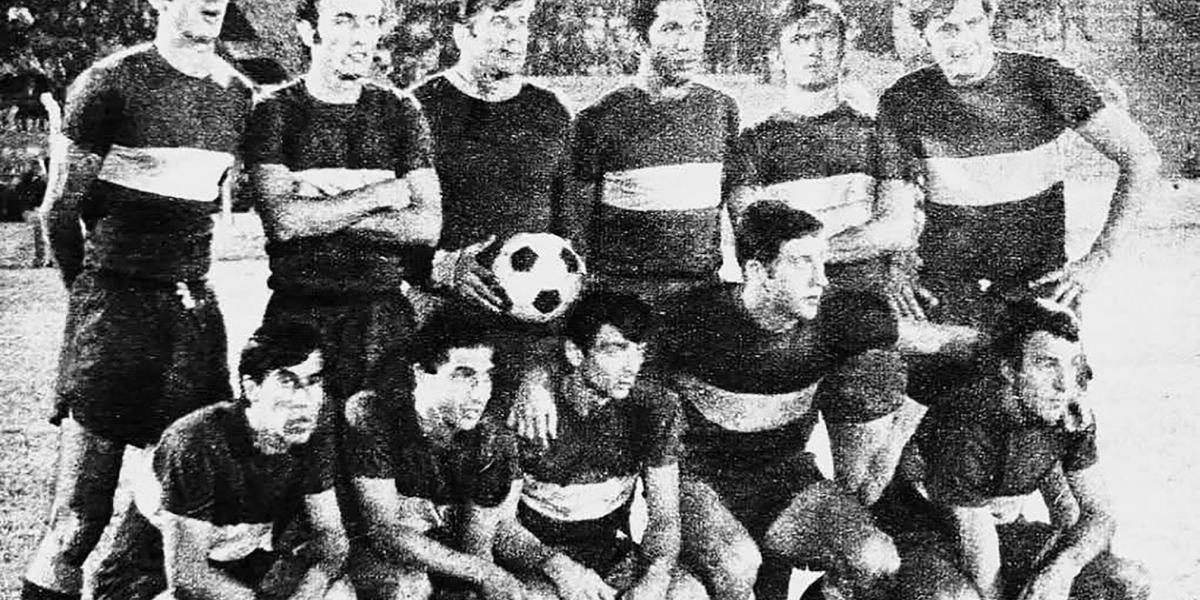 Az MTK-t 1:0-
ra verő Boca
Juniors focicsapata
– a Buenos
Aires-i klub 1969
januárjában
végül megnyerte
az argentínai
Mar del Platán
zajló Arany
Kupa elnevezésű
futballtornát