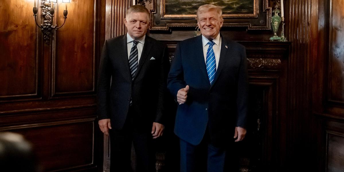 Robert Fico és Donald Trump