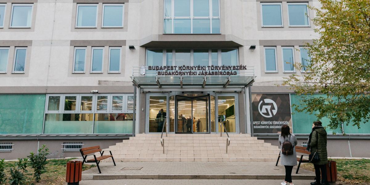 A Budapest Környéki Törvényszék épülete