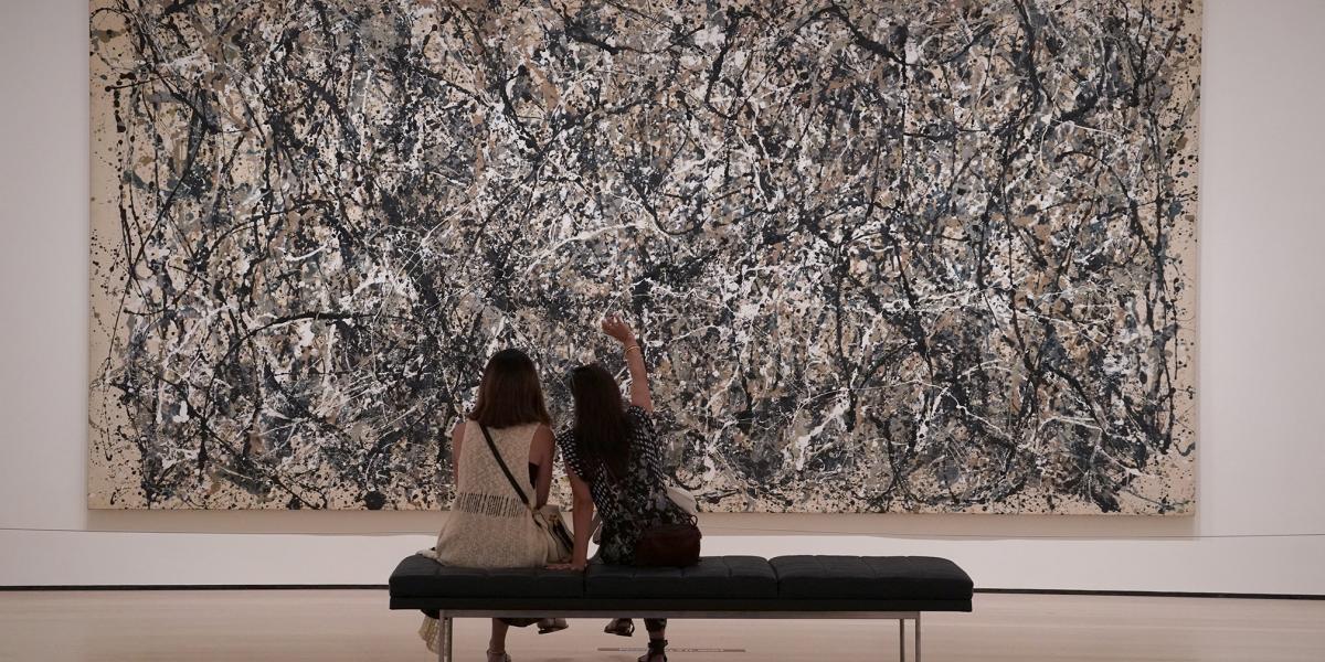 Miért ne lehetne a kutya véletlen kacskaringók őrjöngése, mint Pollocknál?