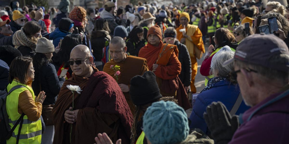 A zarándokok érkezése Washingtonba február 10-én 