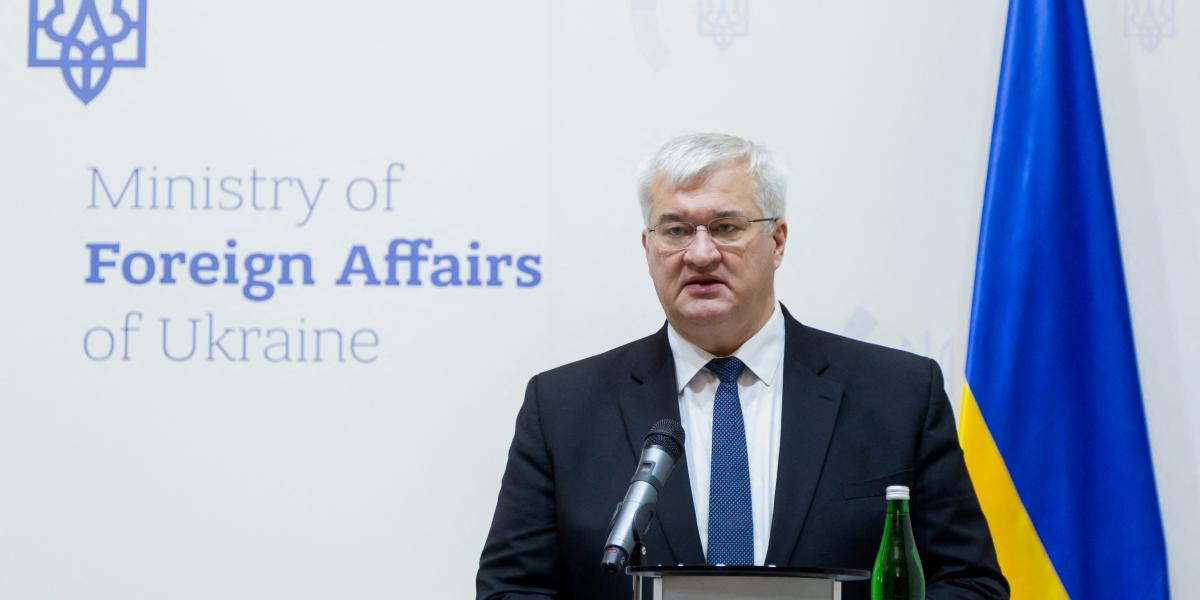 Andrij Szibiha ukrán külügyminiszter - Korábbi felvétel 