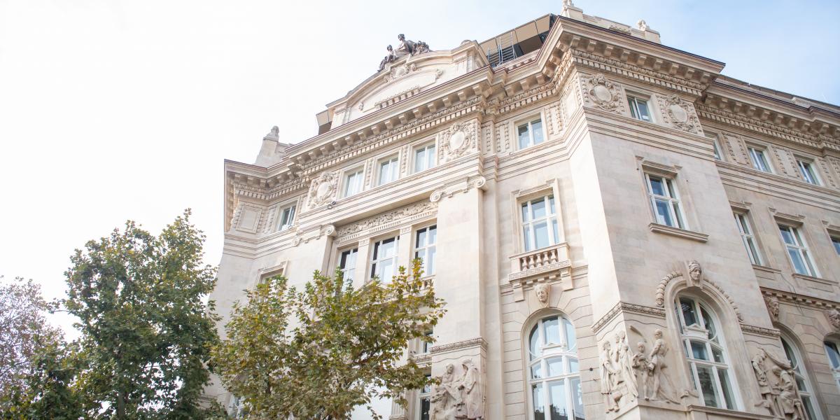 A Magyar Nemzeti Bank épülete 