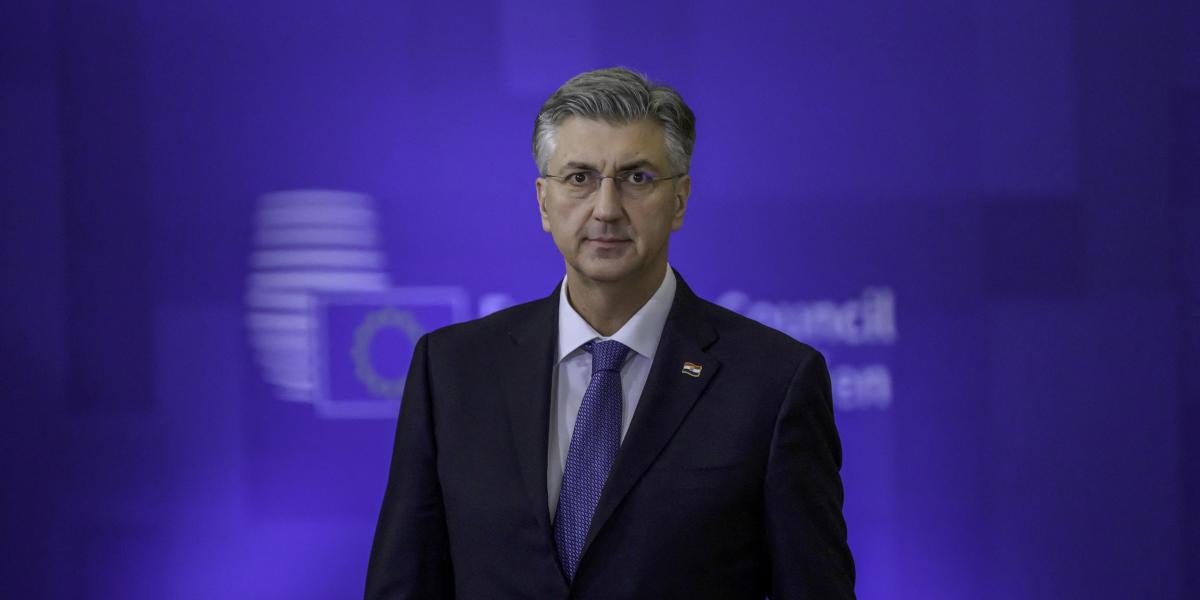 Andrej Plenković horvát miniszterelnök - Korábbi felvétel 