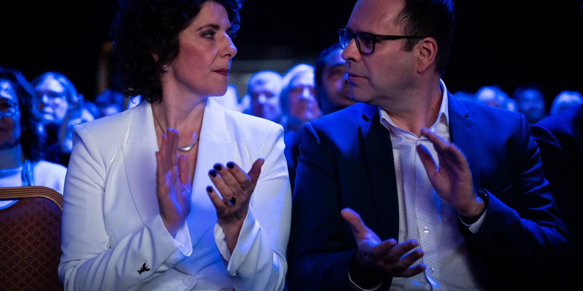 Dobrev Klára és Molnár Csaba - Korábbi felvétel 