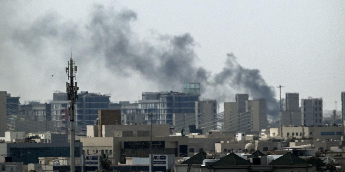 Füst Doha felett 2026. március 5-én