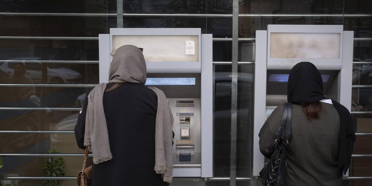 Illusztráció: Iráni bankautomaták 