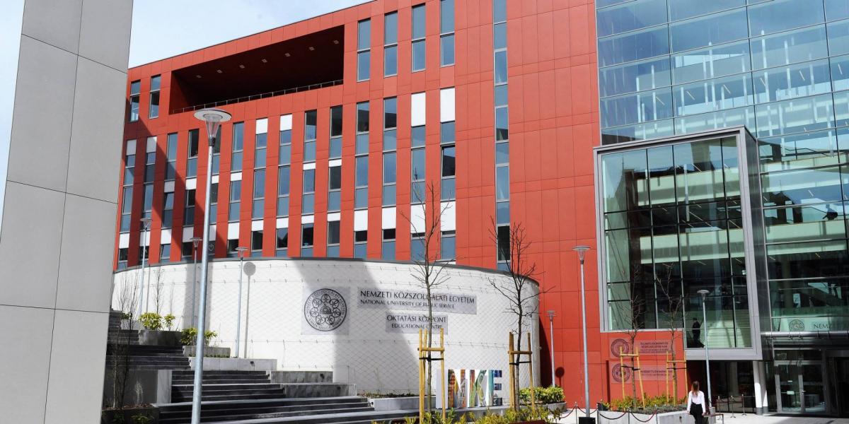 A Nemzeti Közszolgálati Egyetem Campusa.