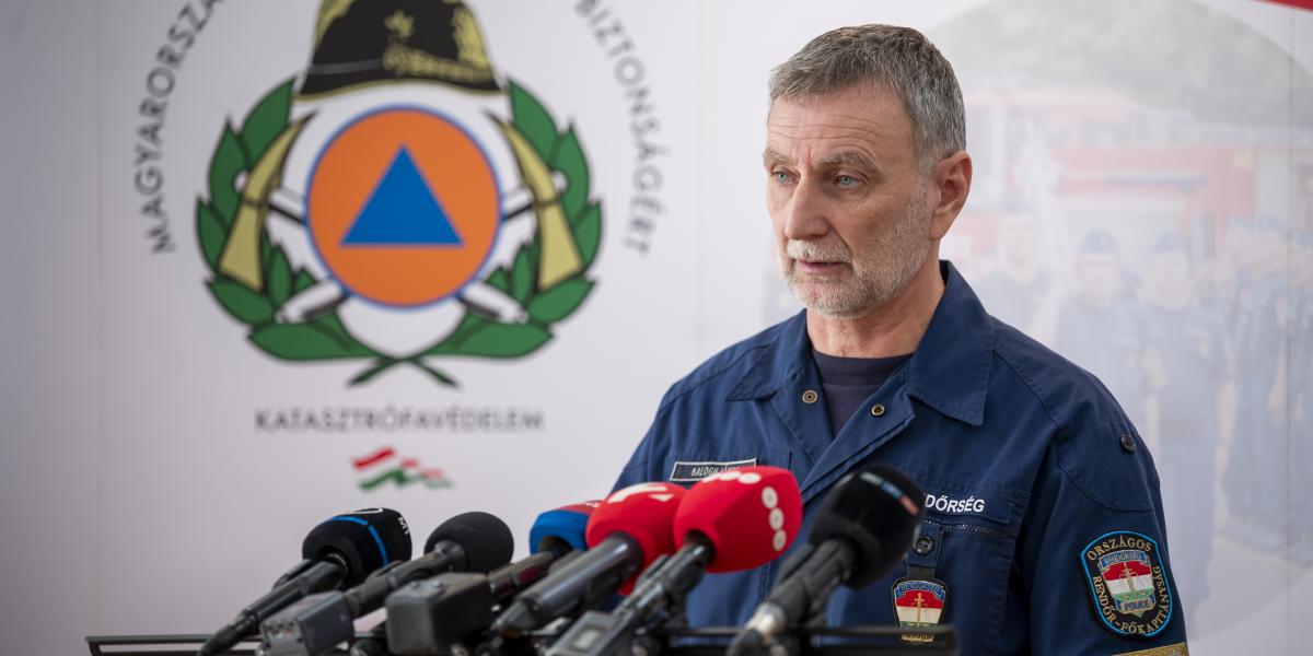 Balogh János országos rendőrfőkapitány 2026. január 12-én.