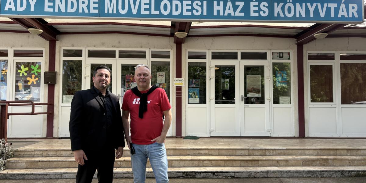 Berki Sándor visszalépett országgyűlési képviselőjelölt és Orosz István KDNP-s bátonyterenyei polgármester - Korábbi felvétel 