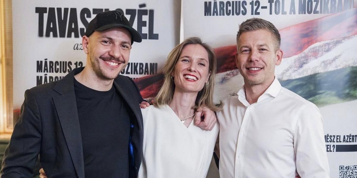 Topolánszky Tamás, Sümeghy Claudia alkotók és Magyar Péter, a főszereplő