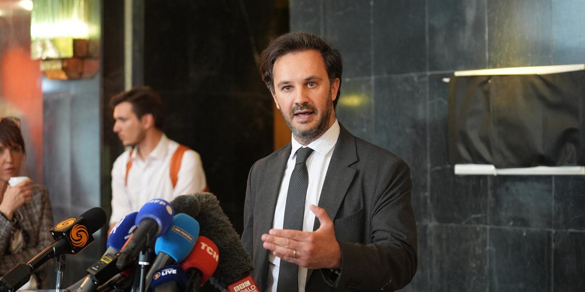 Heorhij Tihij ukrán külügyminisztériumi szóvivő.