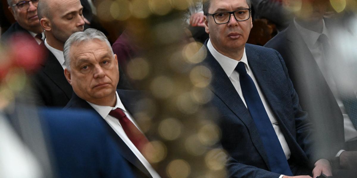Orbán Viktor és szövetségese, Aleksandar Vučić
