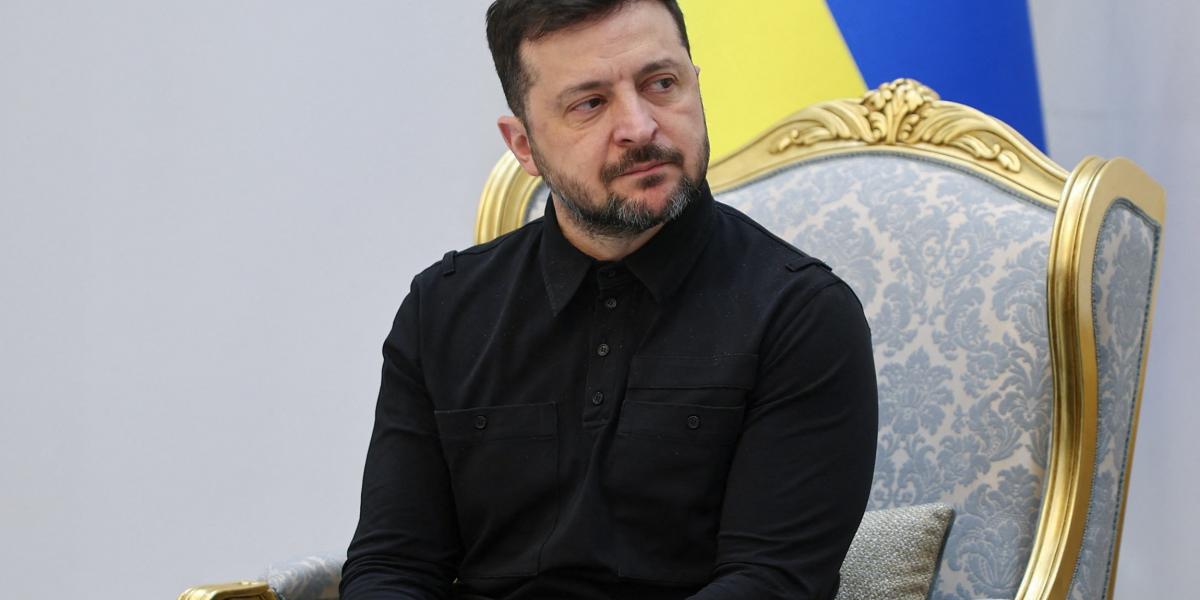 Volodimir Zelenszkij ukrán elnök