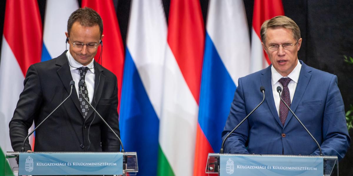 A két aláíró, Szijjártó Péter és Mihail Murasko még 2024. szeptember 20-án egy budapesti tárgyalás után