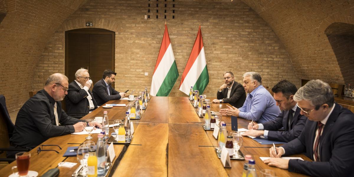 Energiabiztonsági Tanács ülésén Budapesten 2026. március 10-én. 