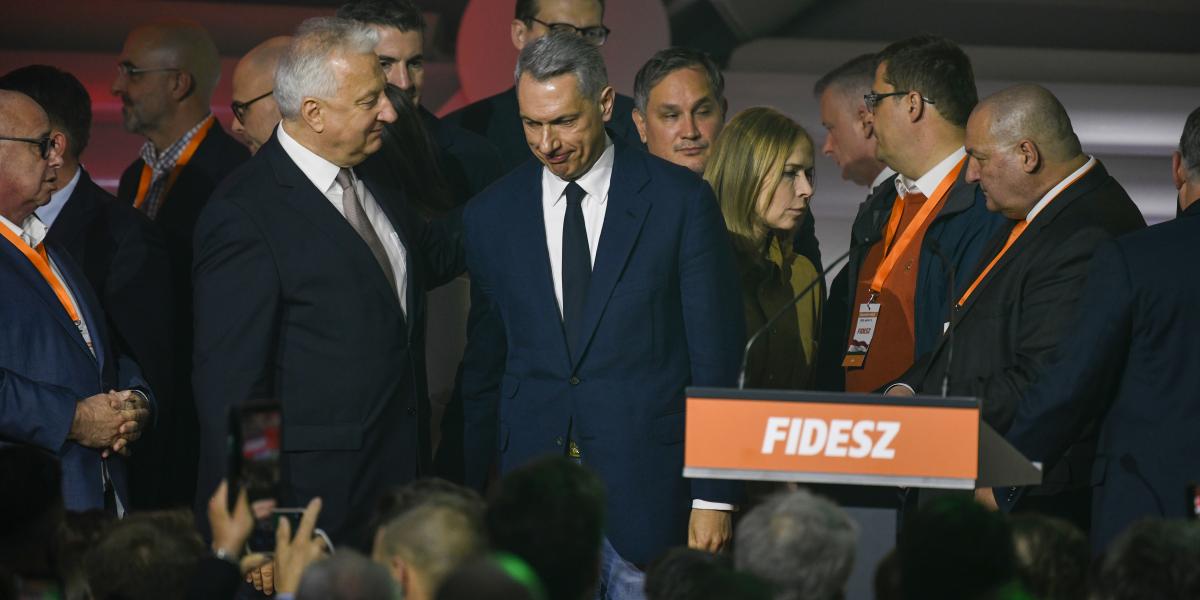 Lázár János a Fidesz eredményváróján április 12-én 