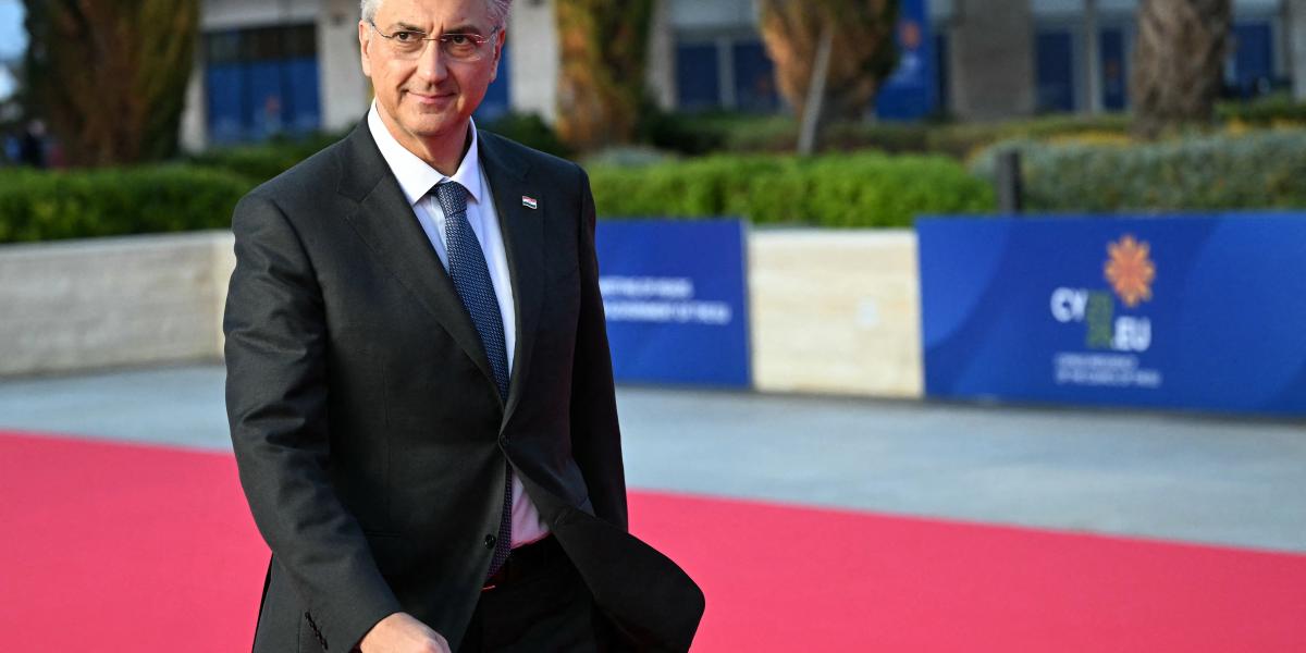Andrej Plenković horvát miniszterelnök