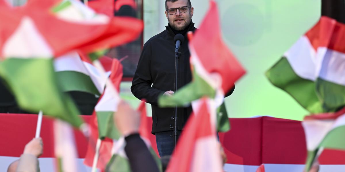 Vámos Zoltán Vas vármegyei főispán, Szombathely és környéke Fidesz-KDNP-s országgyűlési képviselőjelöltje kampányol április 2-án 