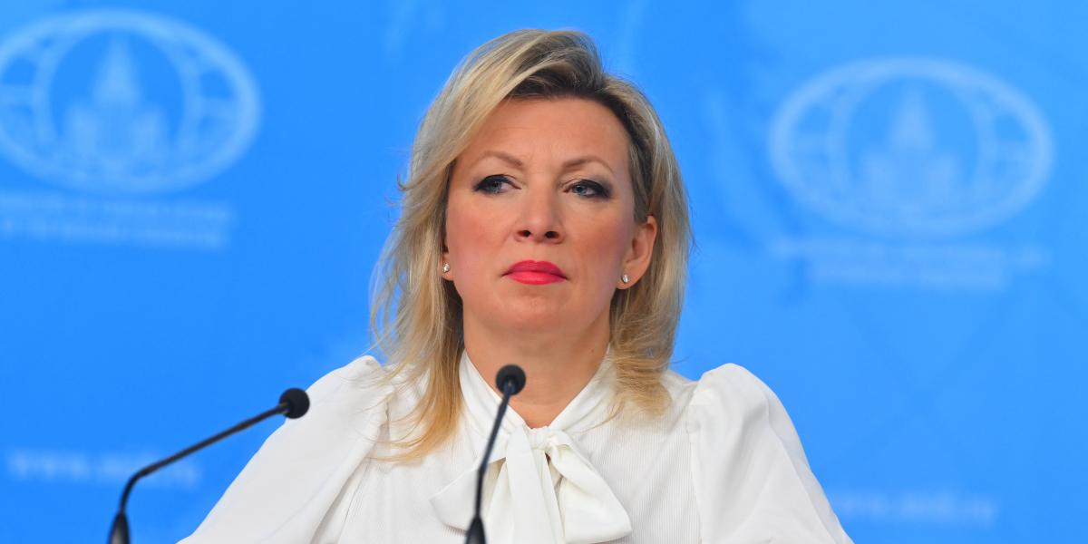 Marija Zaharova orosz külügyi szóvivő