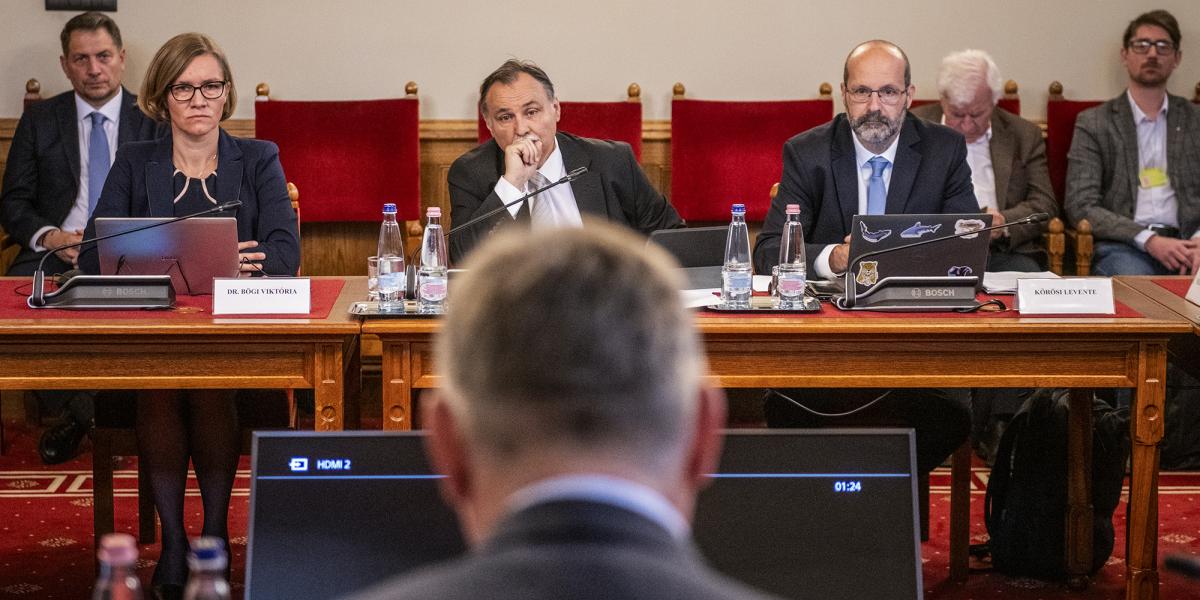 Gajdos László bizottsági meghallgatásán is ott ült a miniszter mellett (jobbra) a leendő államtitkár