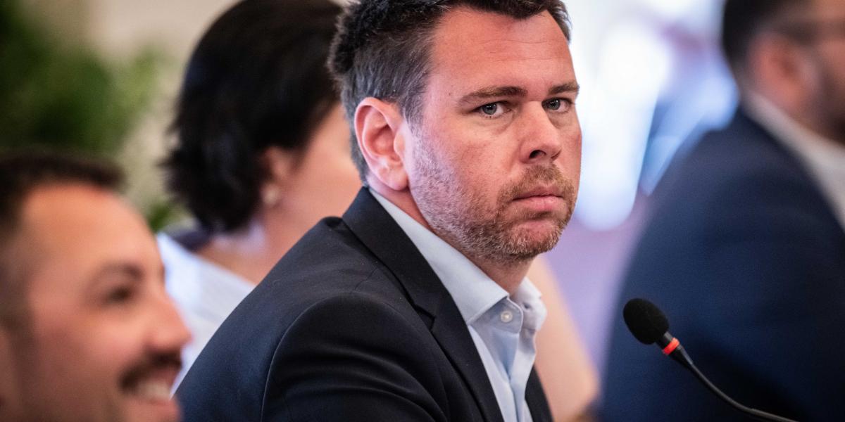 Vitézy Dávid a 2025. június 30-án.
