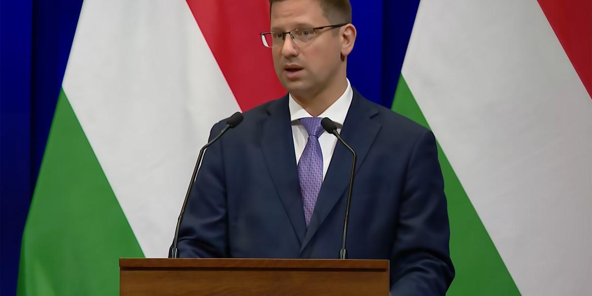 Gulyás Gergely még miniszterként, az április 12-i választás előtt három nappal