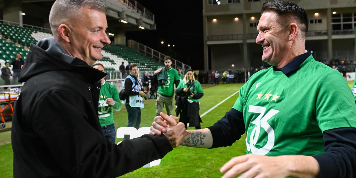 Kubatov Gábor és Robbie Keane. A mézeséveknek vége, az ír edző megy, de lassan ez vár a jelenlegi klubelnökre is