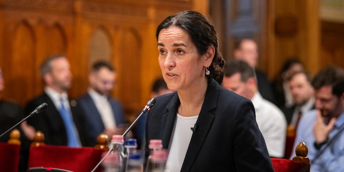 Orbán Anita külügyminiszter - Korábbi felvétel 