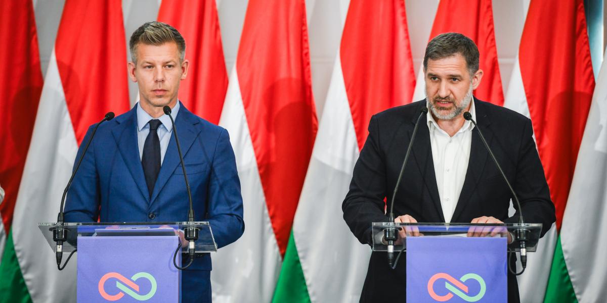 Magyar Péter és Tóth Péter nemzetbiztonsági főtanácsadó