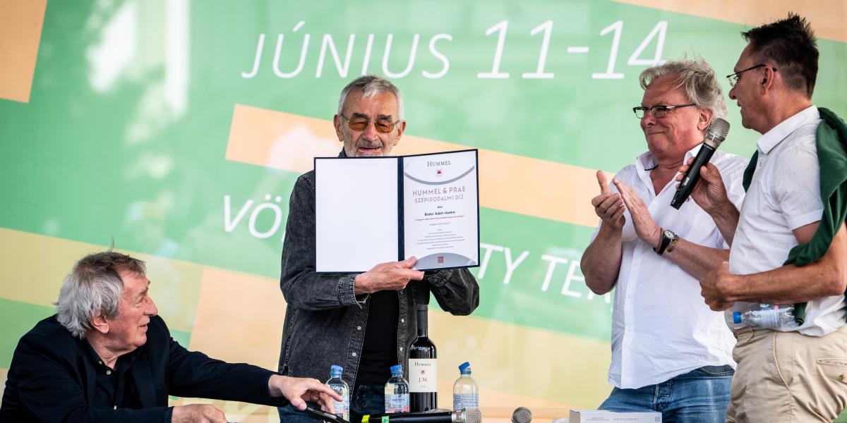 Bodor Ádám a díjjal nemcsak elismerést, 228 liter ajándék bor is kap