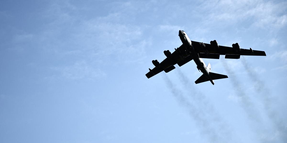 B-52 Stratofortress nehézbombázó. A kép illusztráció.