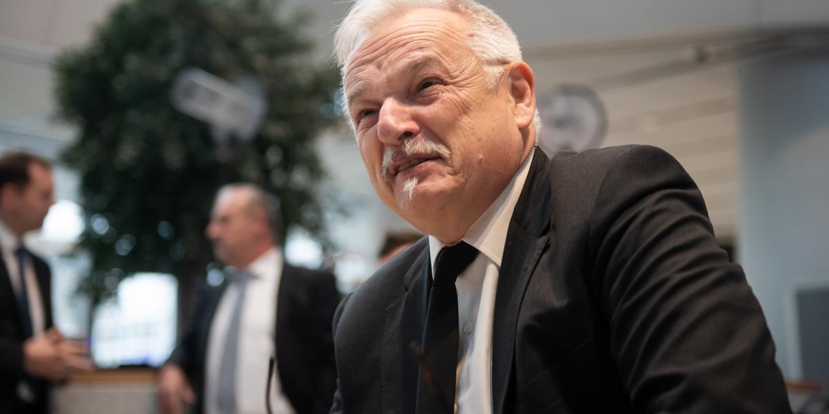 Hernádi Zsolt, a Mol Nyrt. elnök-vezérigazgatója.