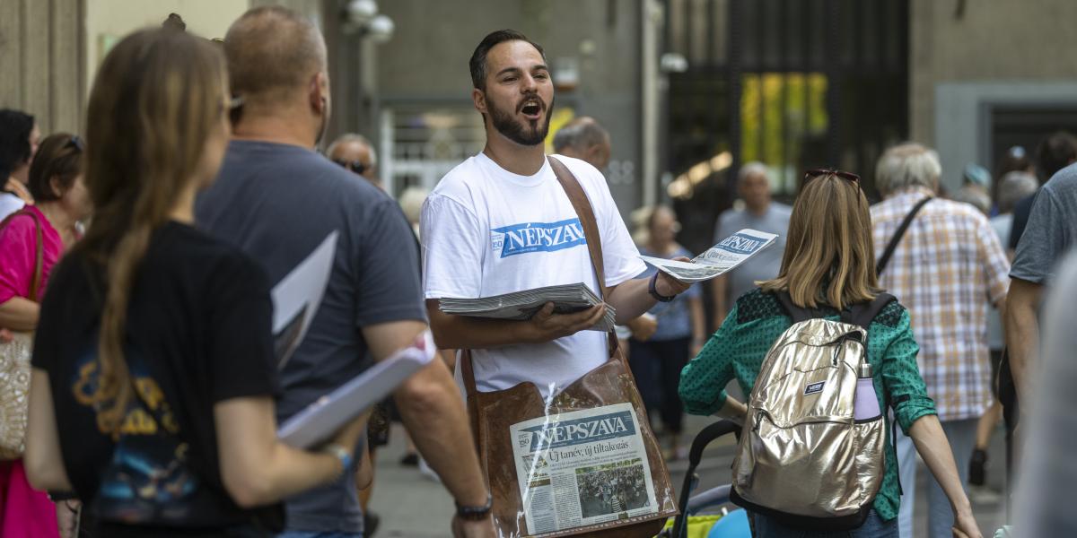 Kínálják a Népszavát a 2023-as Pozsonyi Pikniken