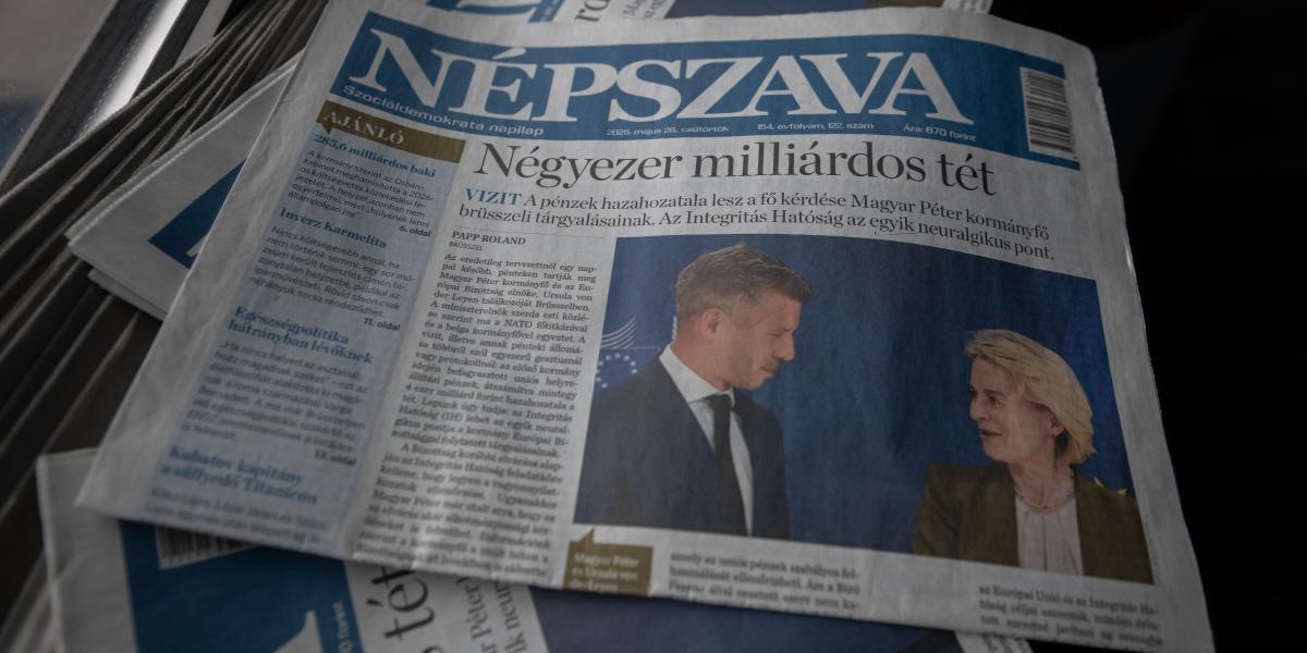 Az utolsó, nyomtatásban megjelent Népszava. Veszélyben a print lapok